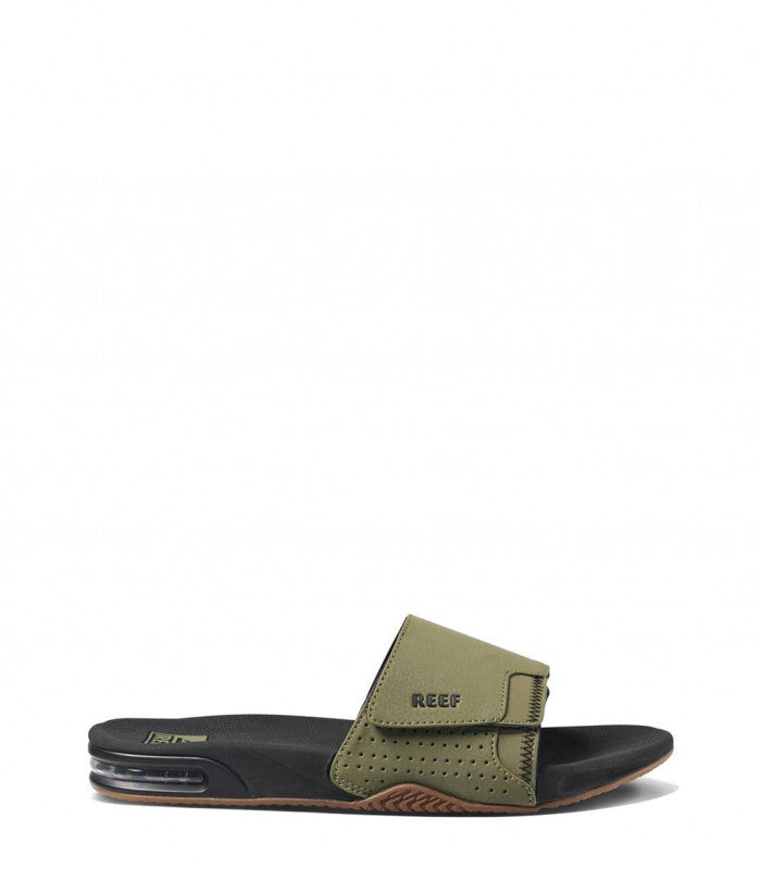 REEF Fanning Slide Mens Green