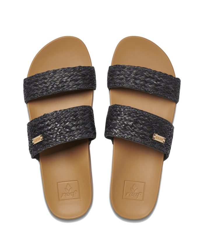 REEF Cushion Vista Braid Womens Black