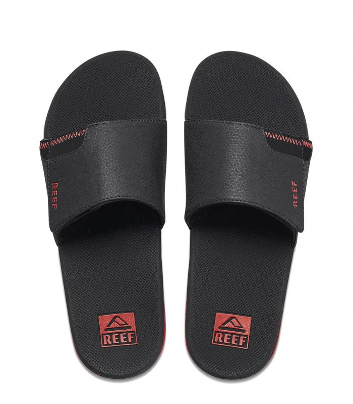 REEF Fanning Slide Mens Black