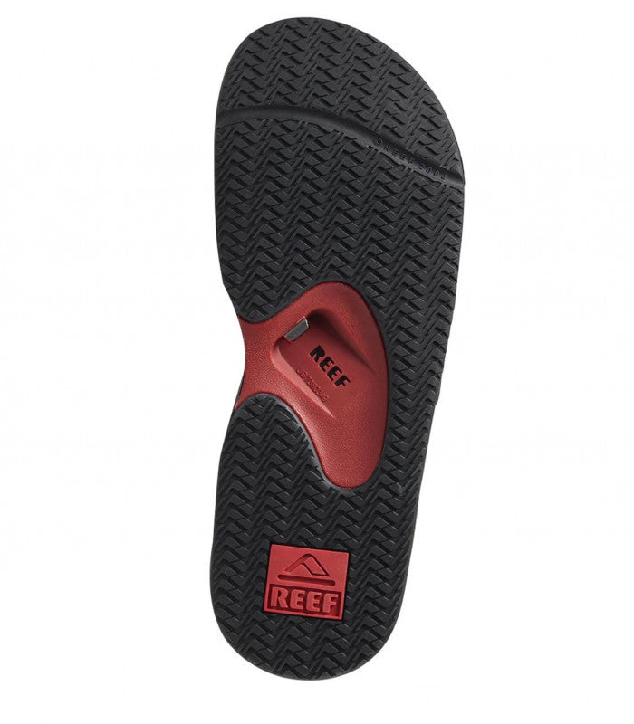 REEF Fanning Slide Mens Black
