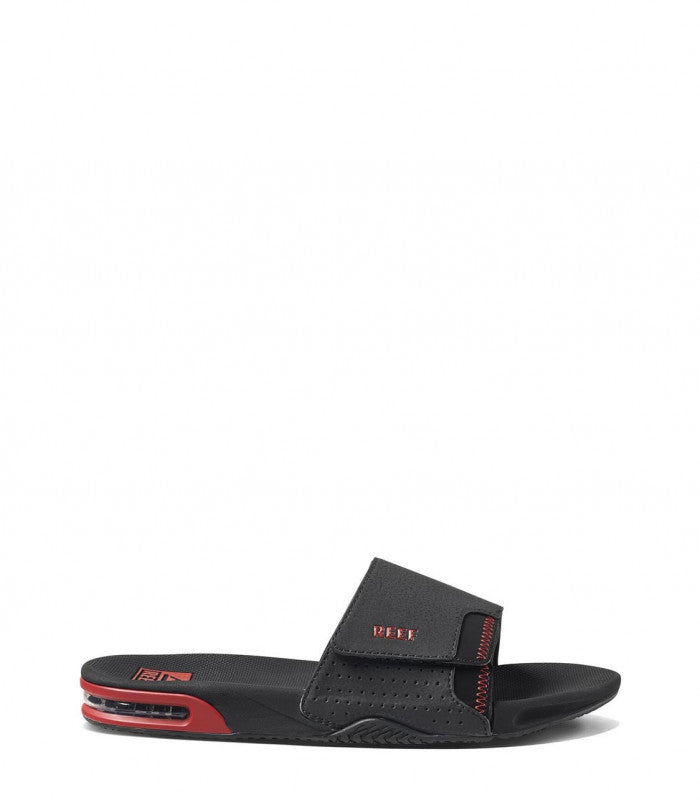 REEF Fanning Slide Mens Black