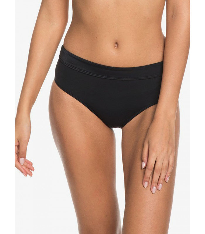 ROXY Beach Basic Full Mid Waist Black