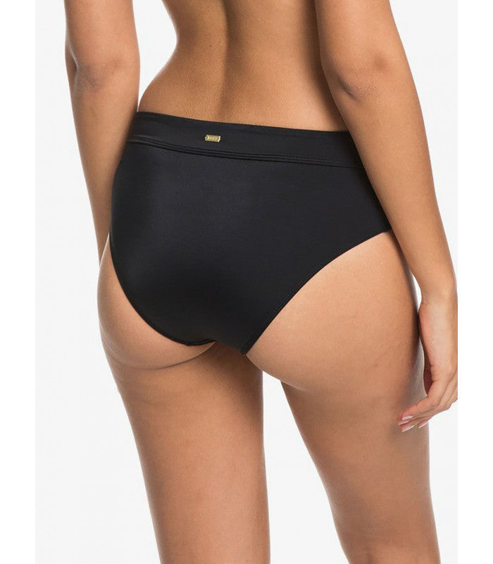 ROXY Beach Basic Full Mid Waist Black