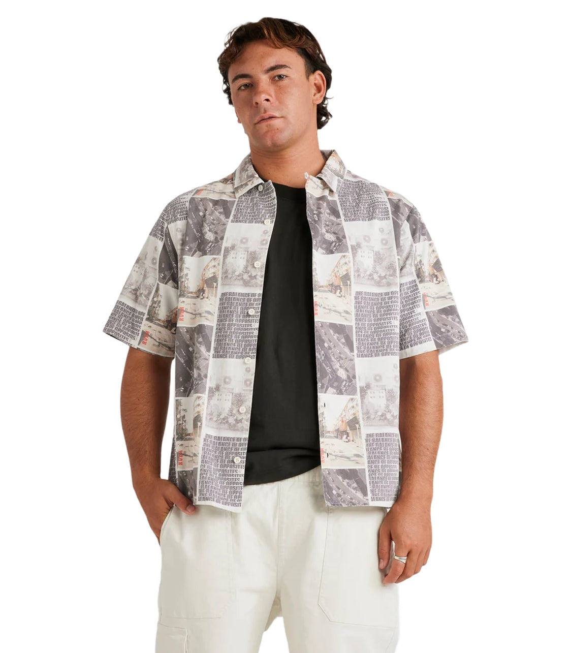 RVCA Kyoto Vintage Ss Shirt Short Sleeves Polo