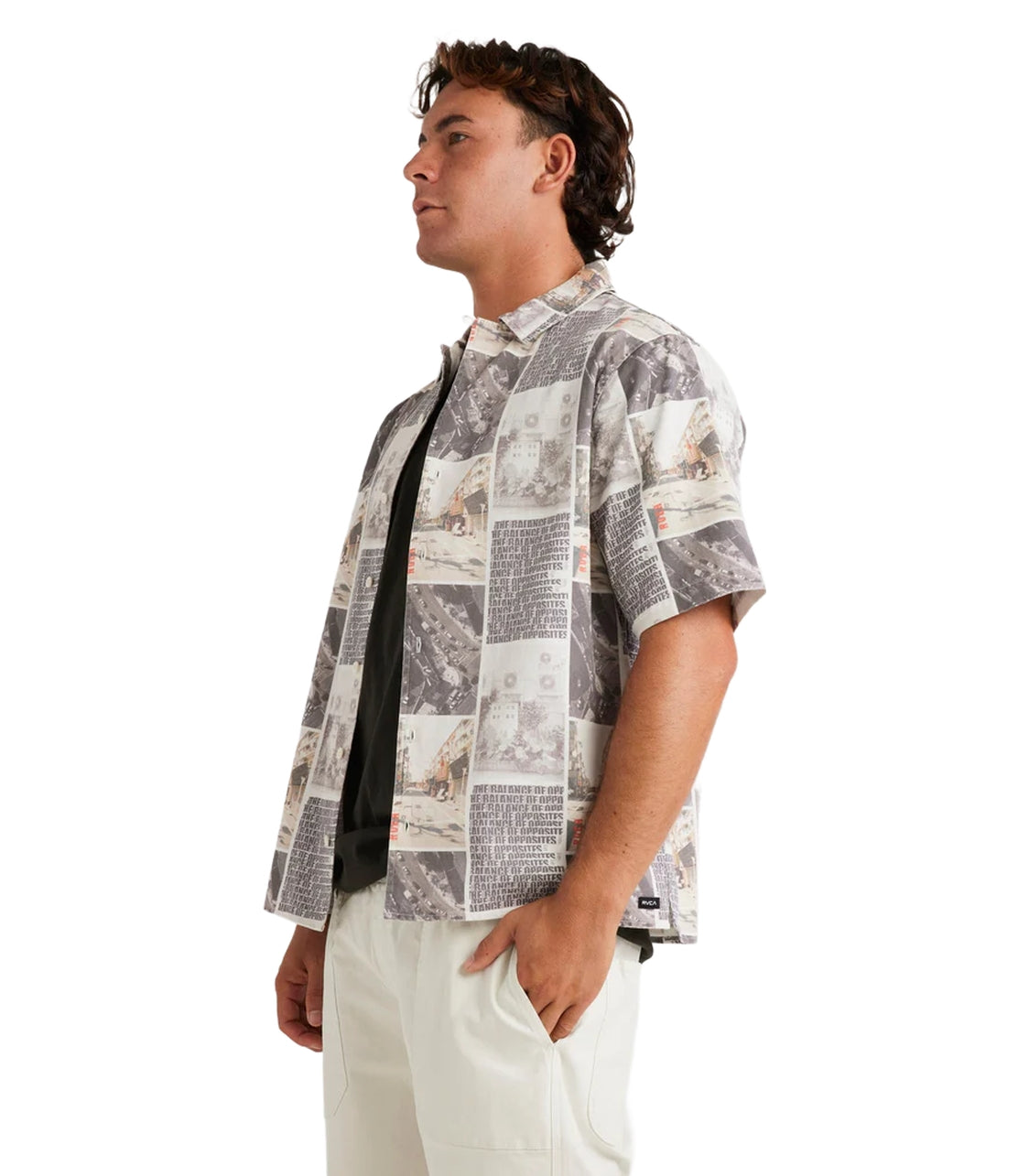 RVCA Kyoto Vintage Ss Shirt Short Sleeves Polo