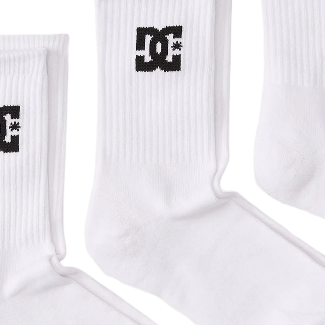 DC Spp Dc Crew 3pk Socks