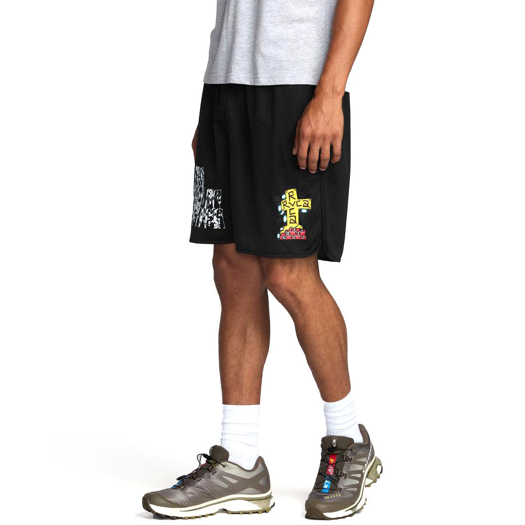 RVCA Jesse Va Essntl Mesh S 19 Sports Shorts