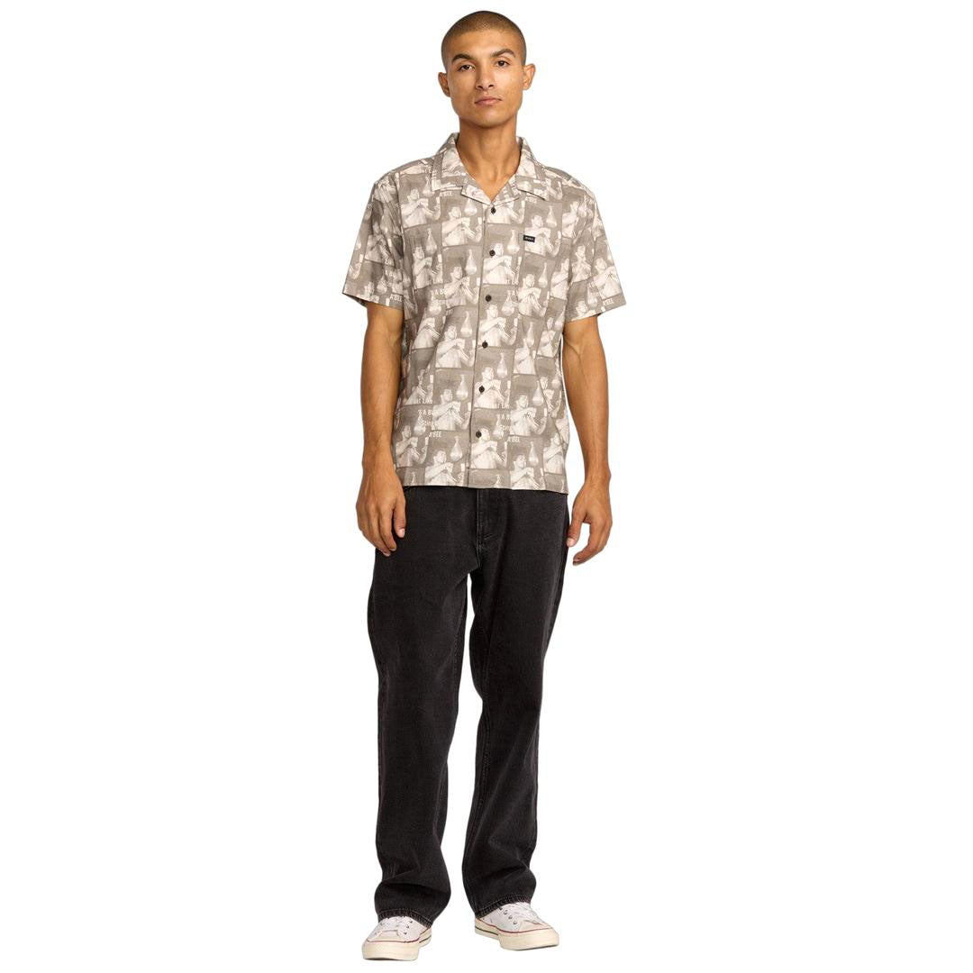 RVCA Rvca X Ali Float Sting Ss Short Sleeves Shirt
