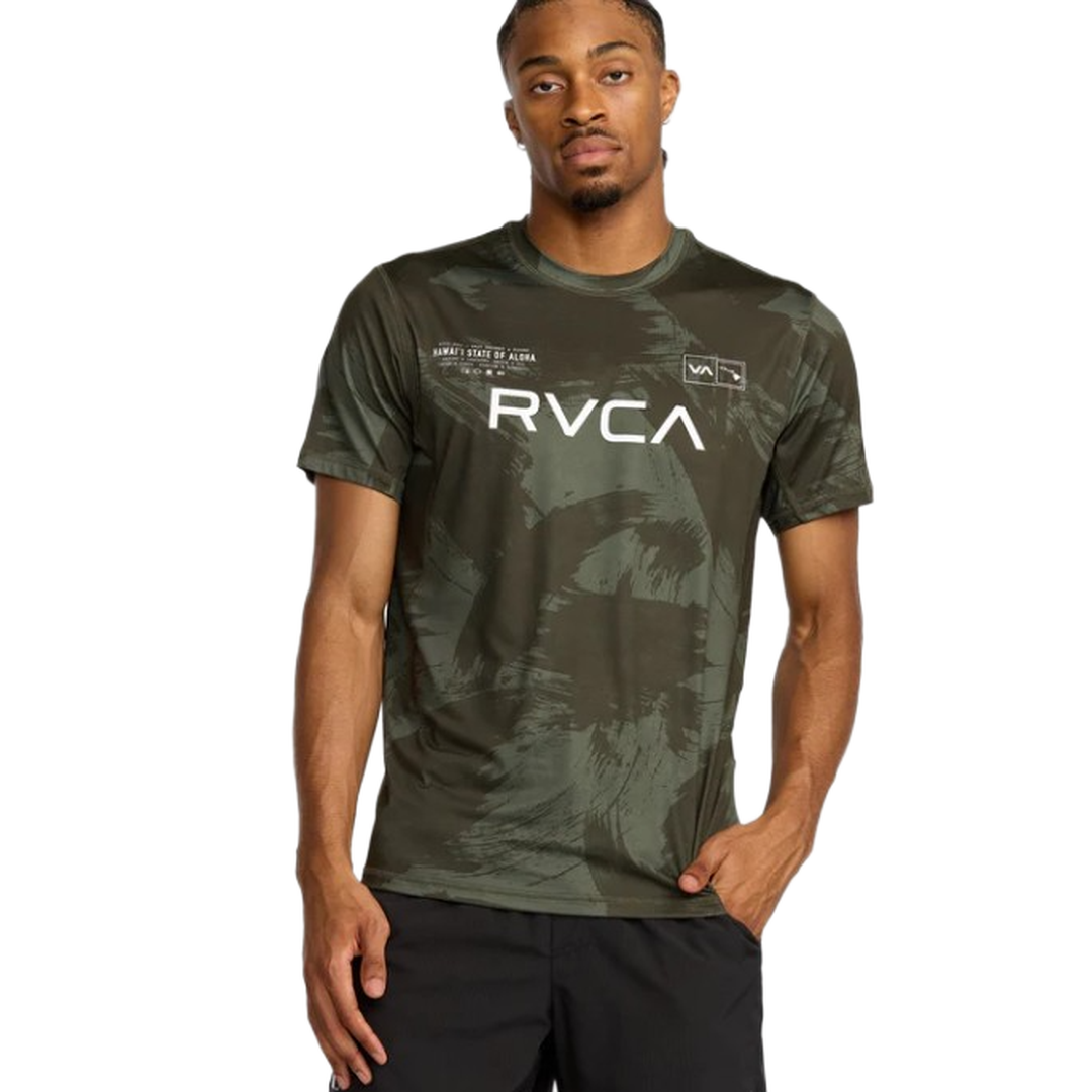 RVCA Hawaii Sport Vent Ss Short Sleeves Shirt