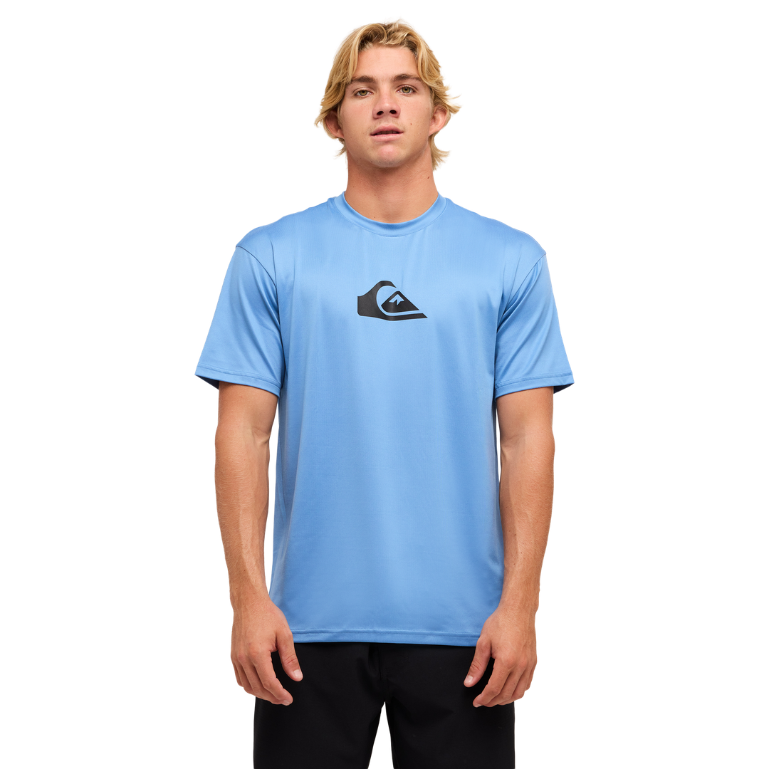 QUIKSILVER SOLID STREAK SS ID RASHGUARDS SHORTSLEEVE
