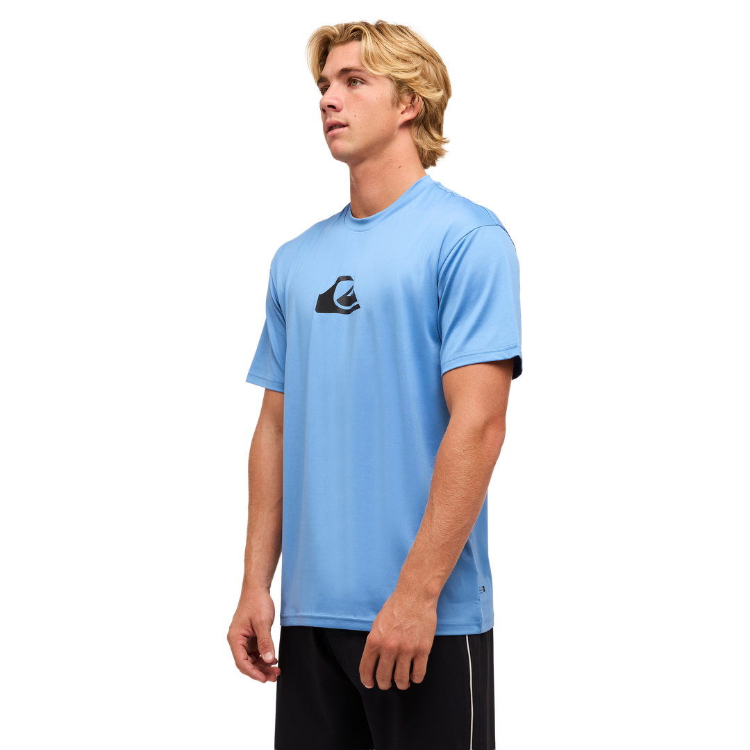 QUIKSILVER SOLID STREAK SS ID RASHGUARDS SHORTSLEEVE