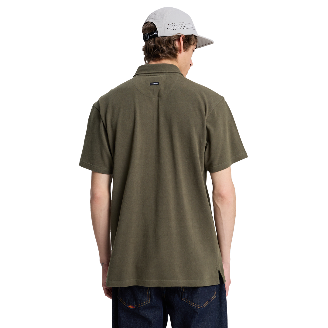 QUIKSILVER Mw Pique Polo Short Sleeves Polo