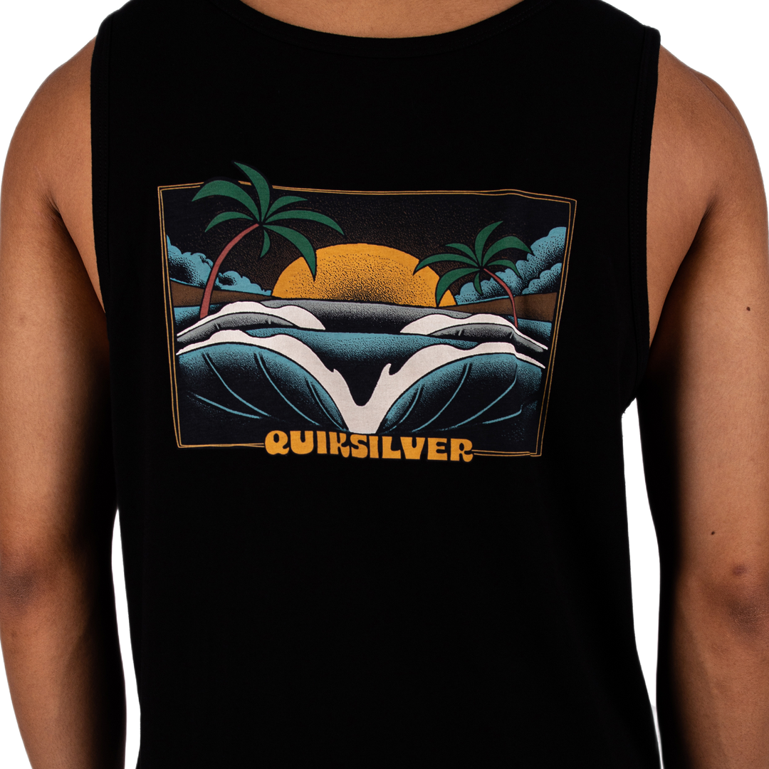 QUIKSILVER Nocturnal Waves Tank Id Sleeveless Shirt