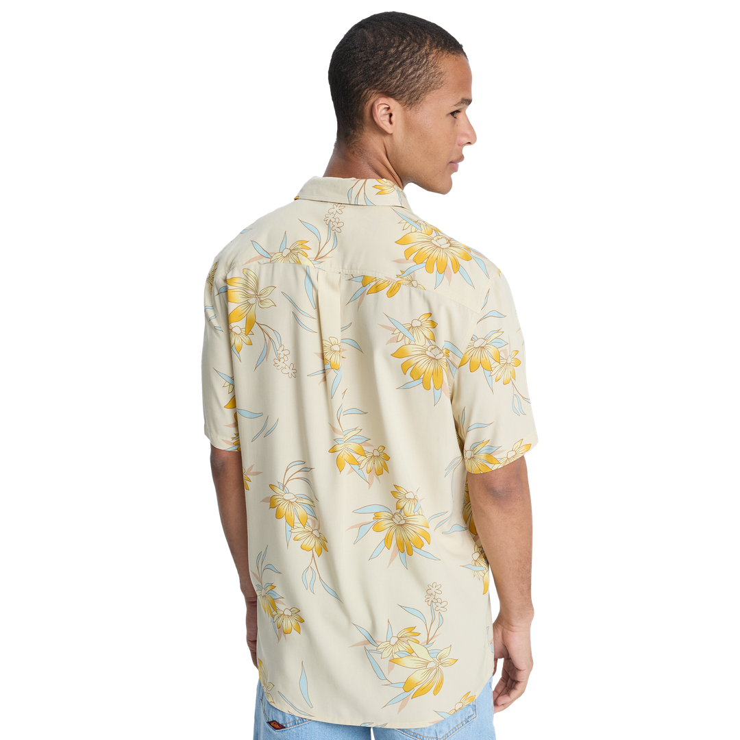 QUIKSILVER Coastal Floral Ss Short Sleeves Polo