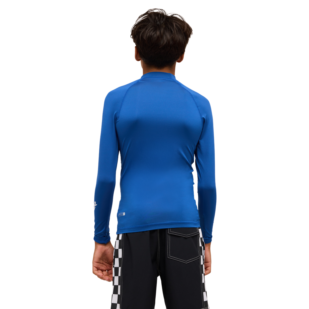 QUIKSILVER ALL TIME LS YOUTH ID RASHGUARDS LONGSLEEVE