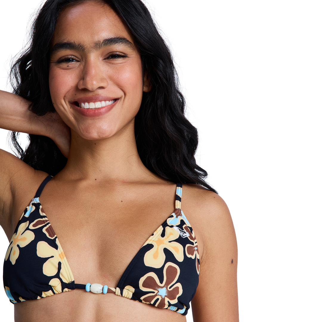 ROXY Nostalgic Feels Tiki Tri Bikini Top