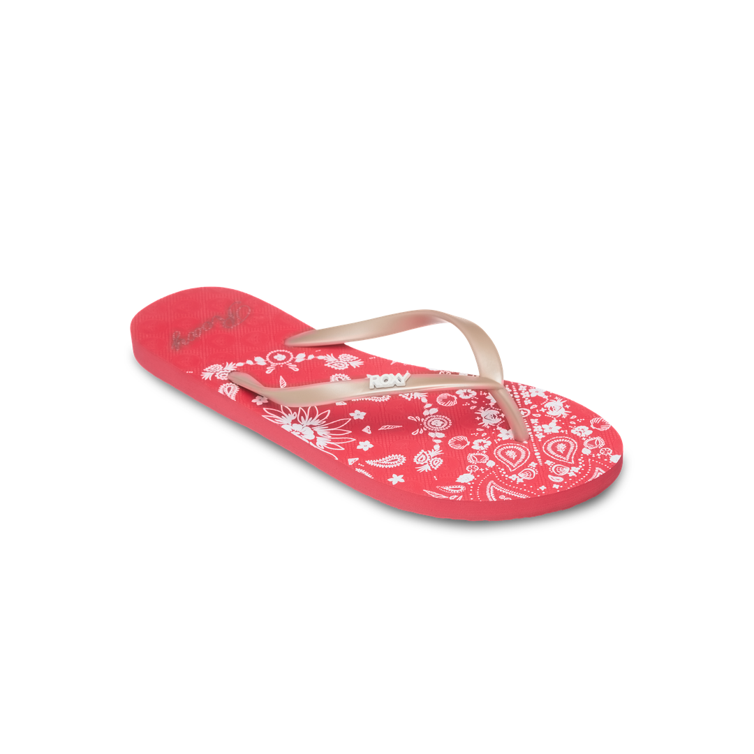 ROXY New Viva Printed Toe Post Sandals