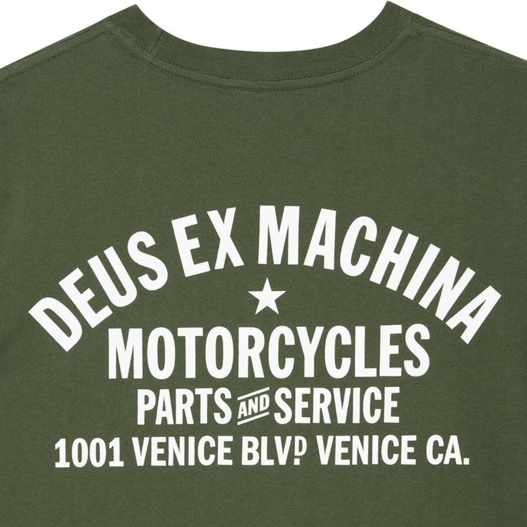 DEUS EX MACHINA Venice Address Tee Short Sleeves Shirt