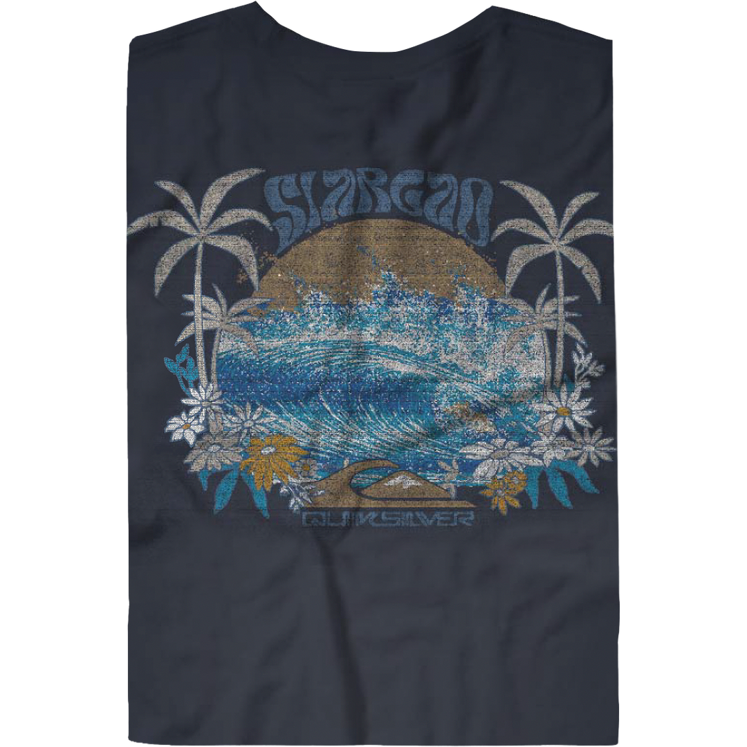 QUIKSILVER Quiksilver Destination Siargao Barrel Ss Mens Shirt