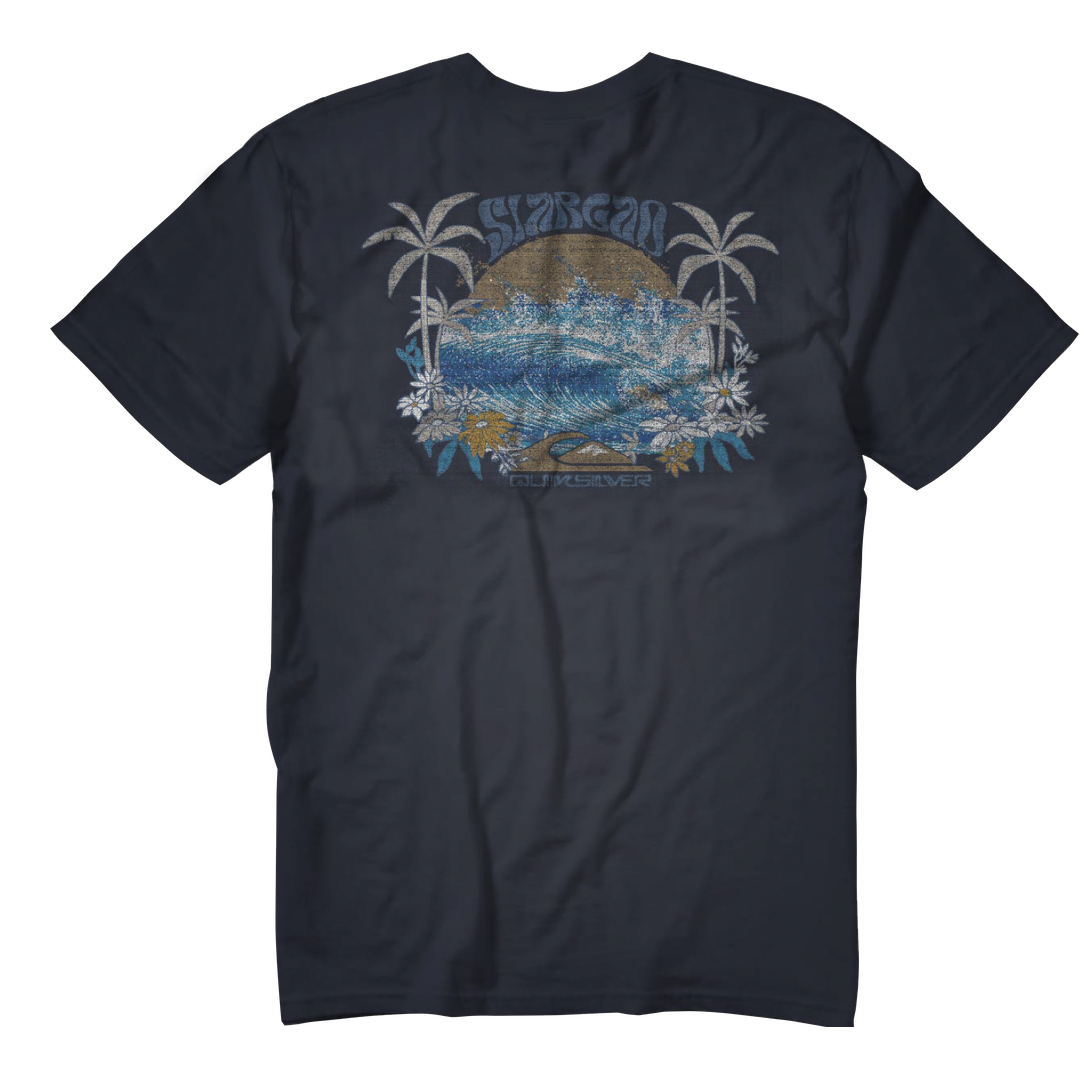 QUIKSILVER Quiksilver Destination Siargao Barrel Ss Mens Shirt