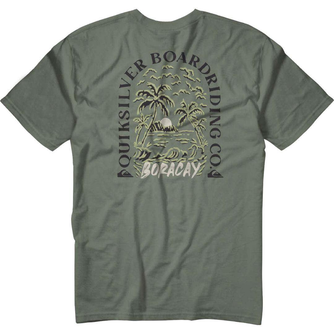 QUIKSILVER Quiksilver Destination Nature Boracay Ss Mens Shirt