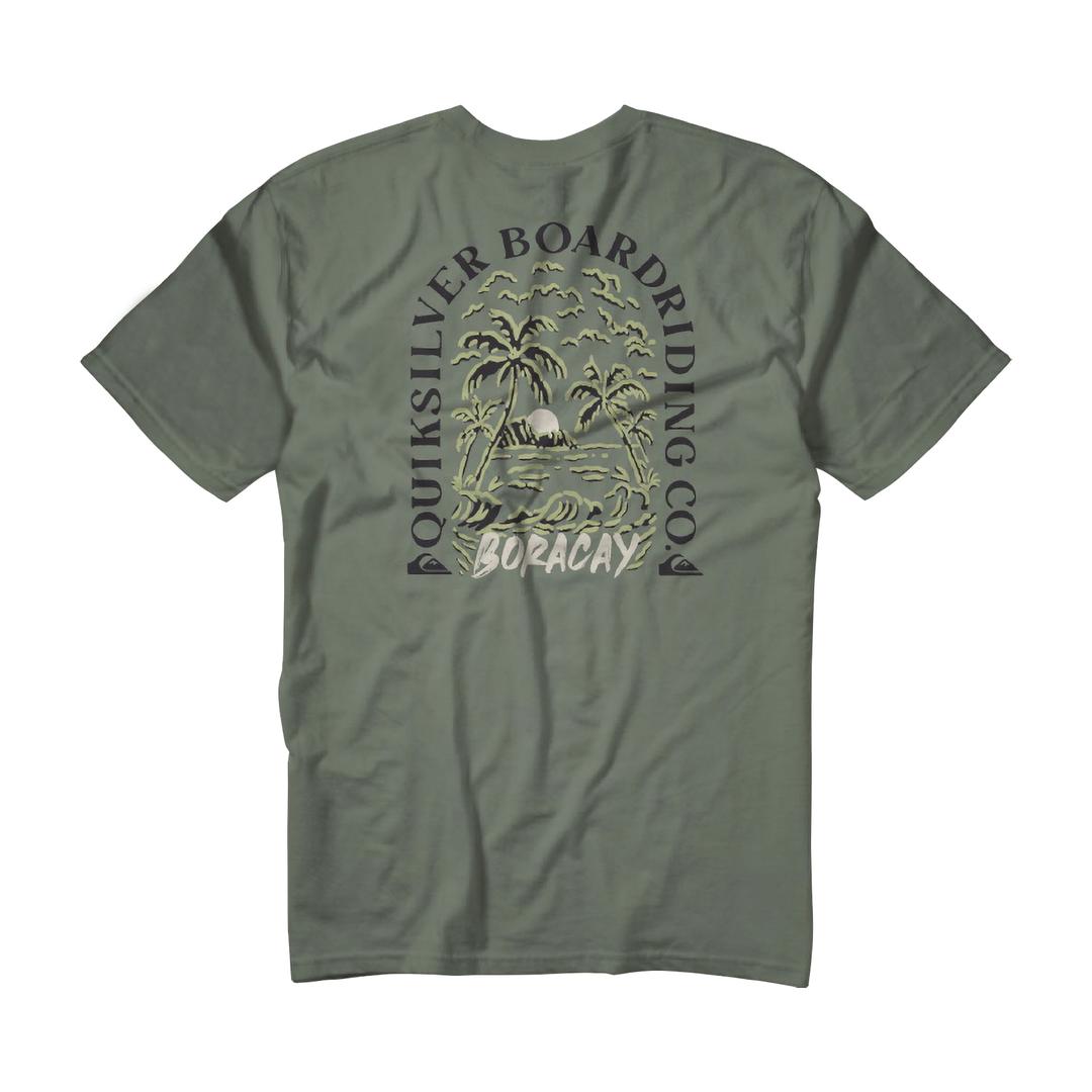 QUIKSILVER Quiksilver Destination Nature Boracay Ss Mens Shirt