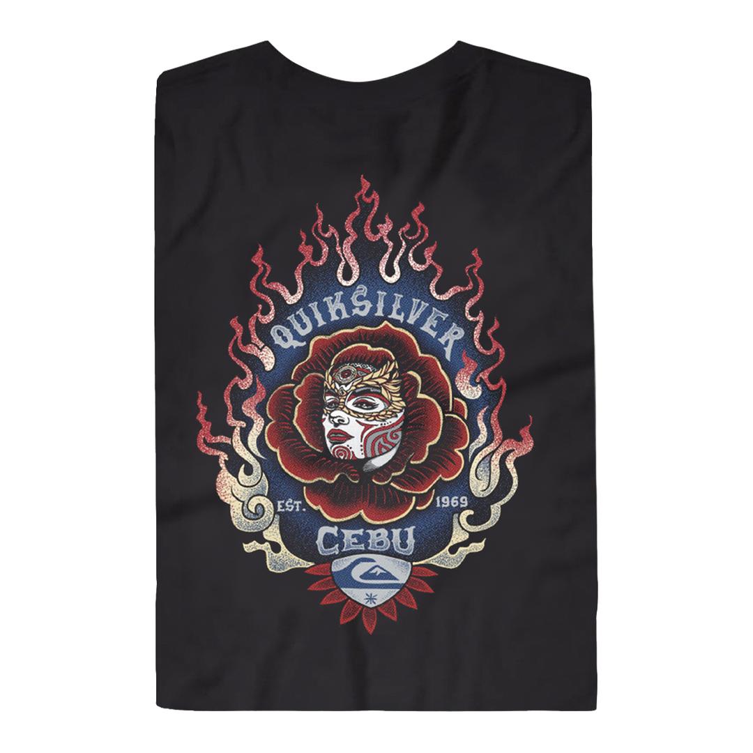 QUIKSILVER Quiksilver Destination Cebu Holy Flame Ss Mens Shirt