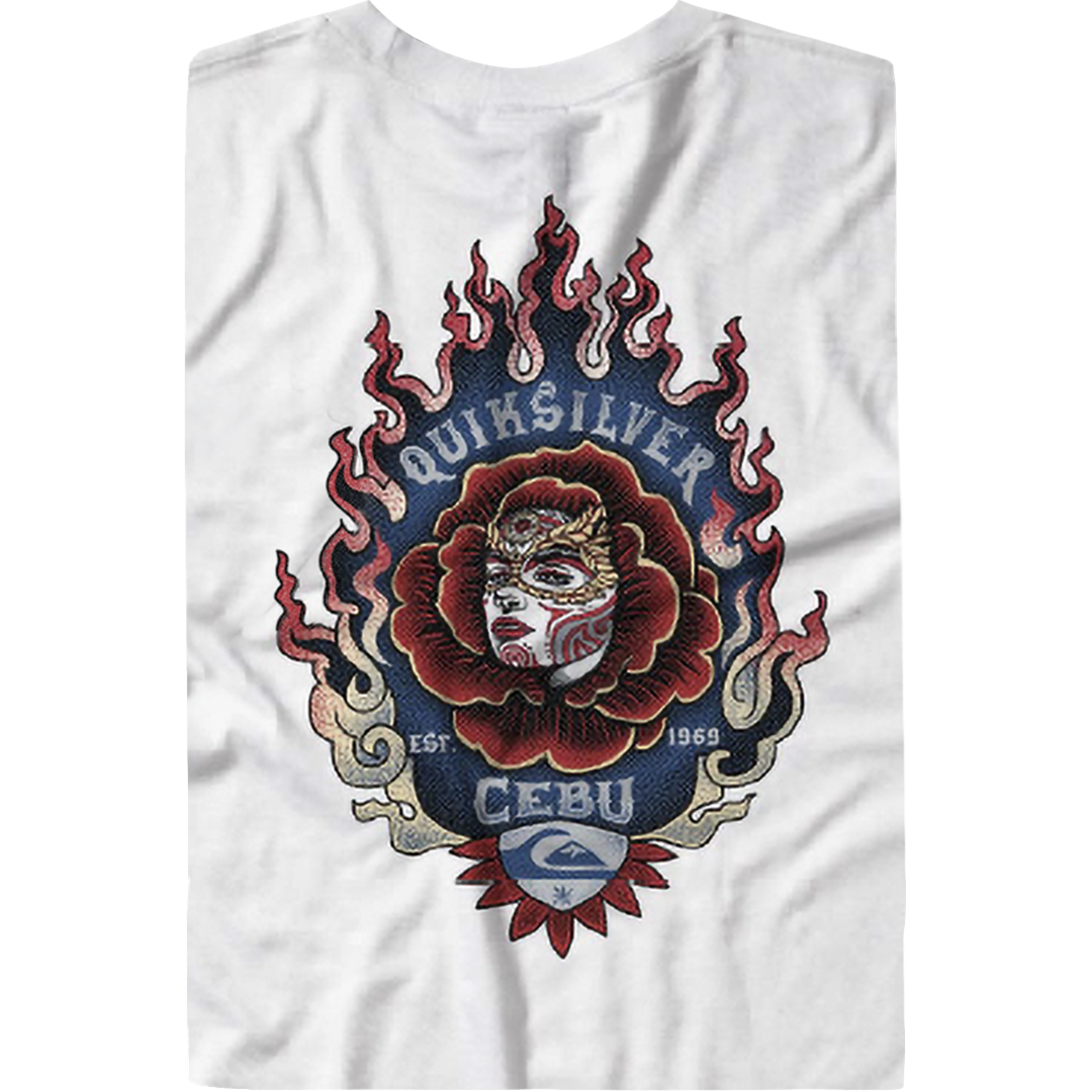 QUIKSILVER Quiksilver Destination Cebu Holy Flame Ss Mens Shirt