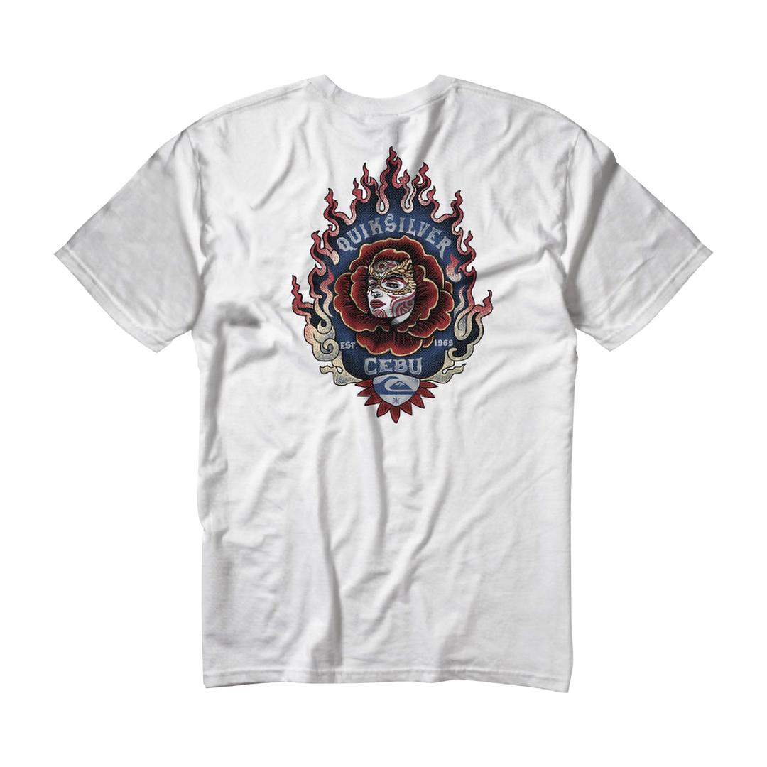 QUIKSILVER Quiksilver Destination Cebu Holy Flame Ss Mens Shirt