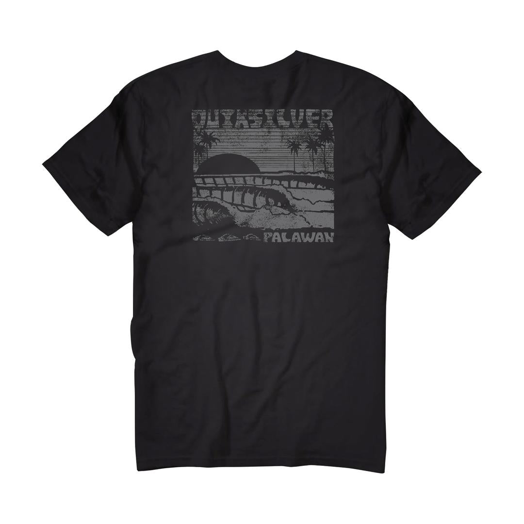 QUIKSILVER Quiksilver Destination Palawan Stackd Line Ss Mens Shirt
