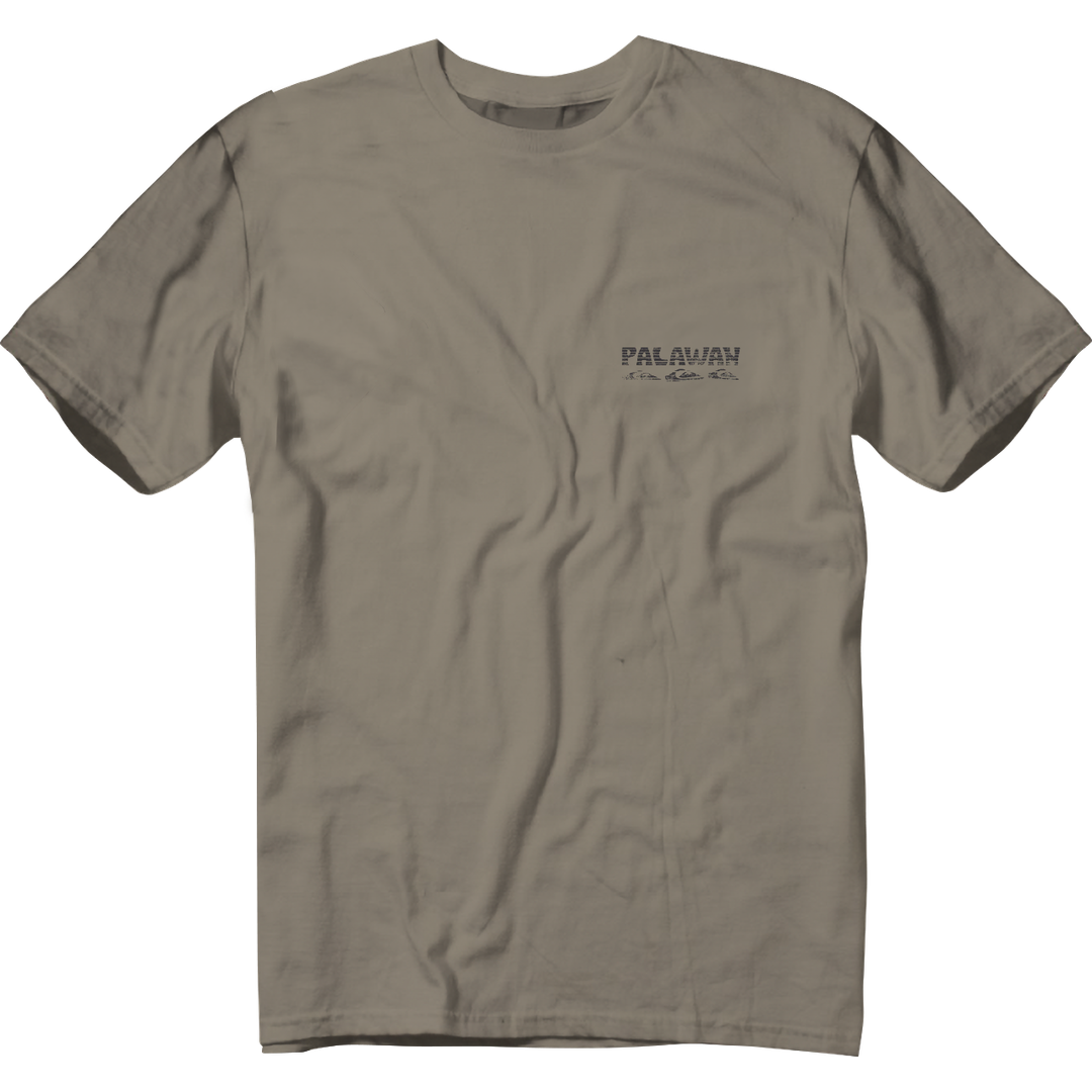QUIKSILVER Quiksilver Destination Palawan Stackd Line Ss Mens Shirt