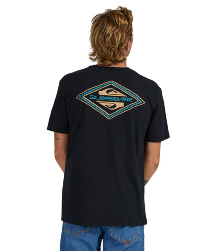 QUIKSILVER Reverse Logo SS Tees