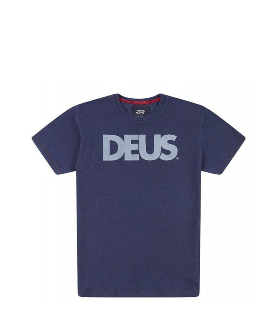 DEUS EX MACHINA All Caps Indigo Tee Shirt