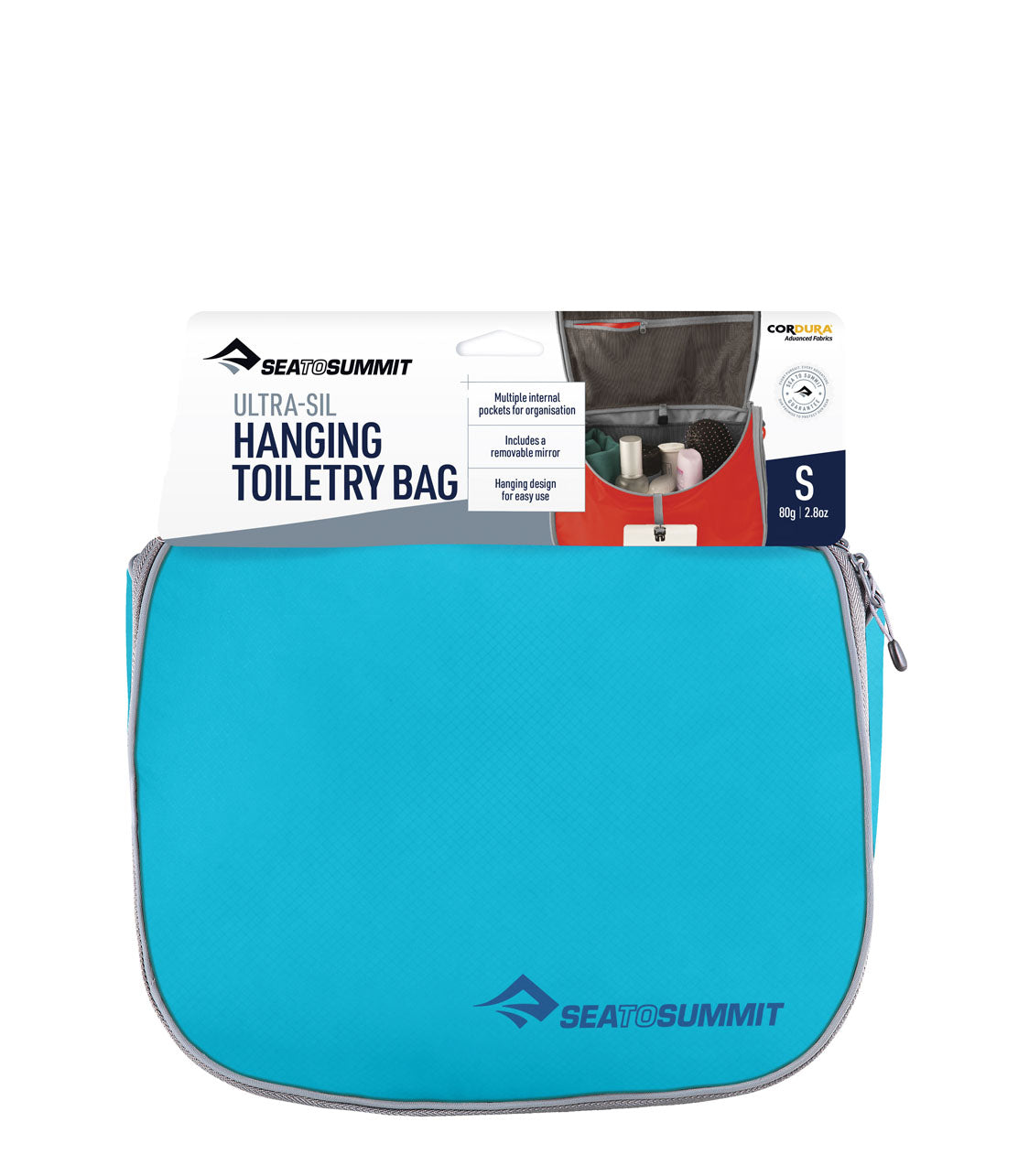 Ultra-Sil Hanging Toiletry Bag Small - Blue Atoll