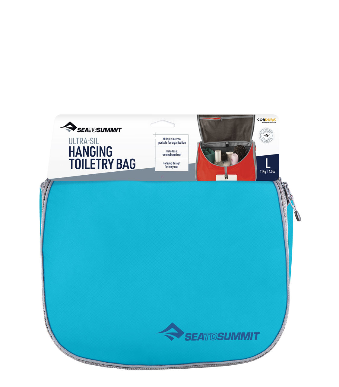 Ultra-Sil Hanging Toiletry Bag Large - Blue Atoll