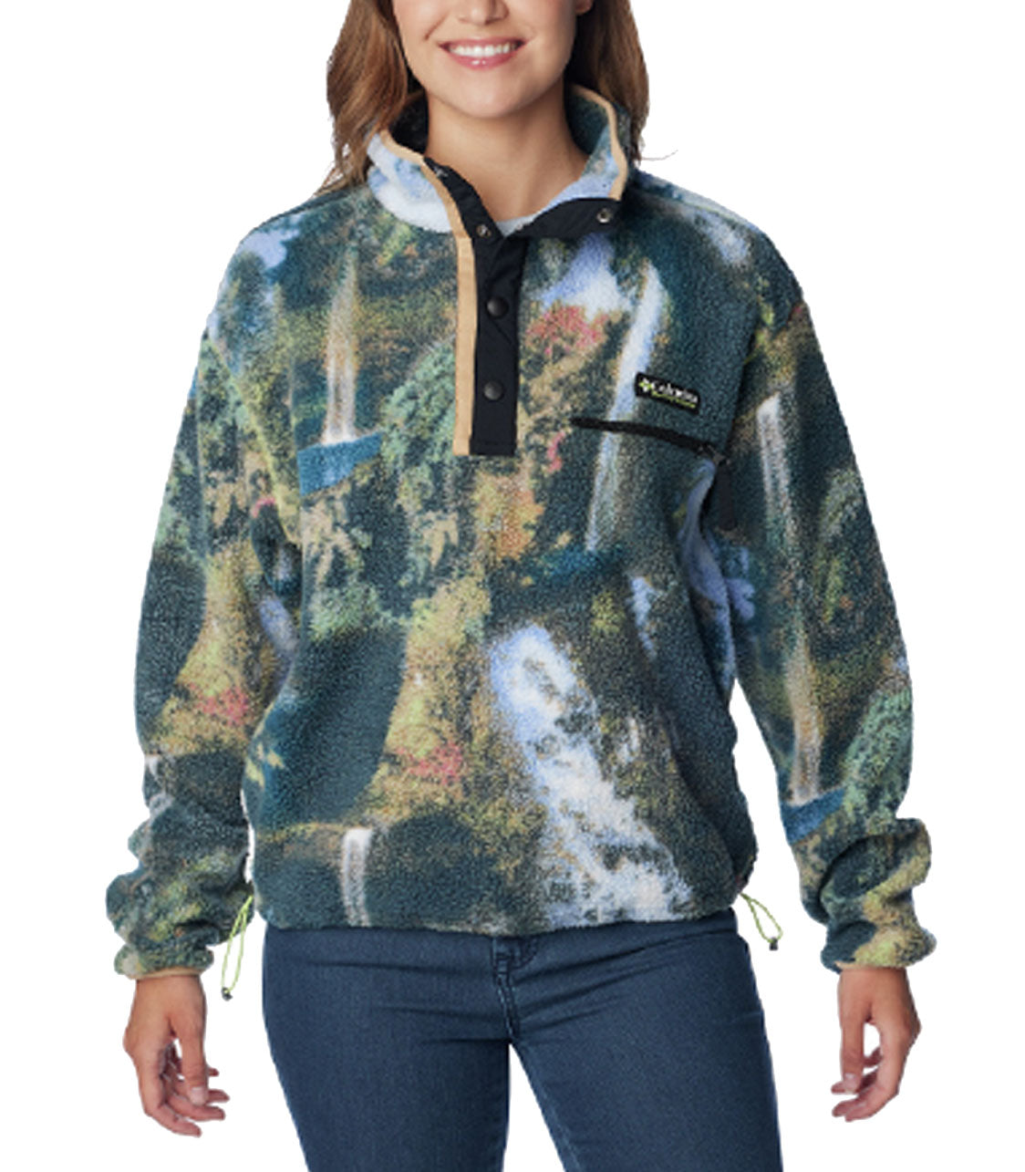 COLUMBIA SPORTSWEAR Helvetia Cropped Half Snap