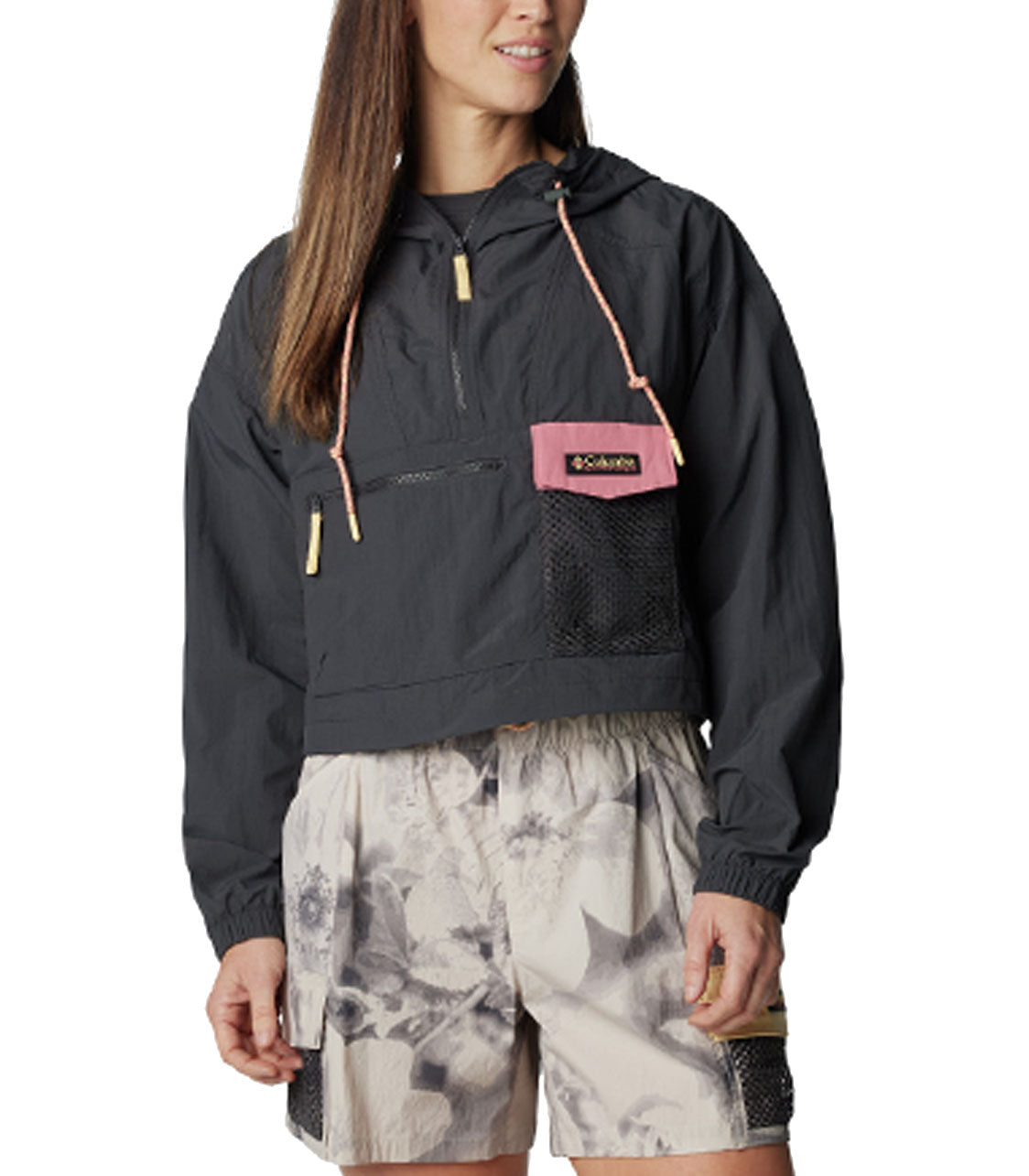 Painted Peak Cropped Wind Jacket