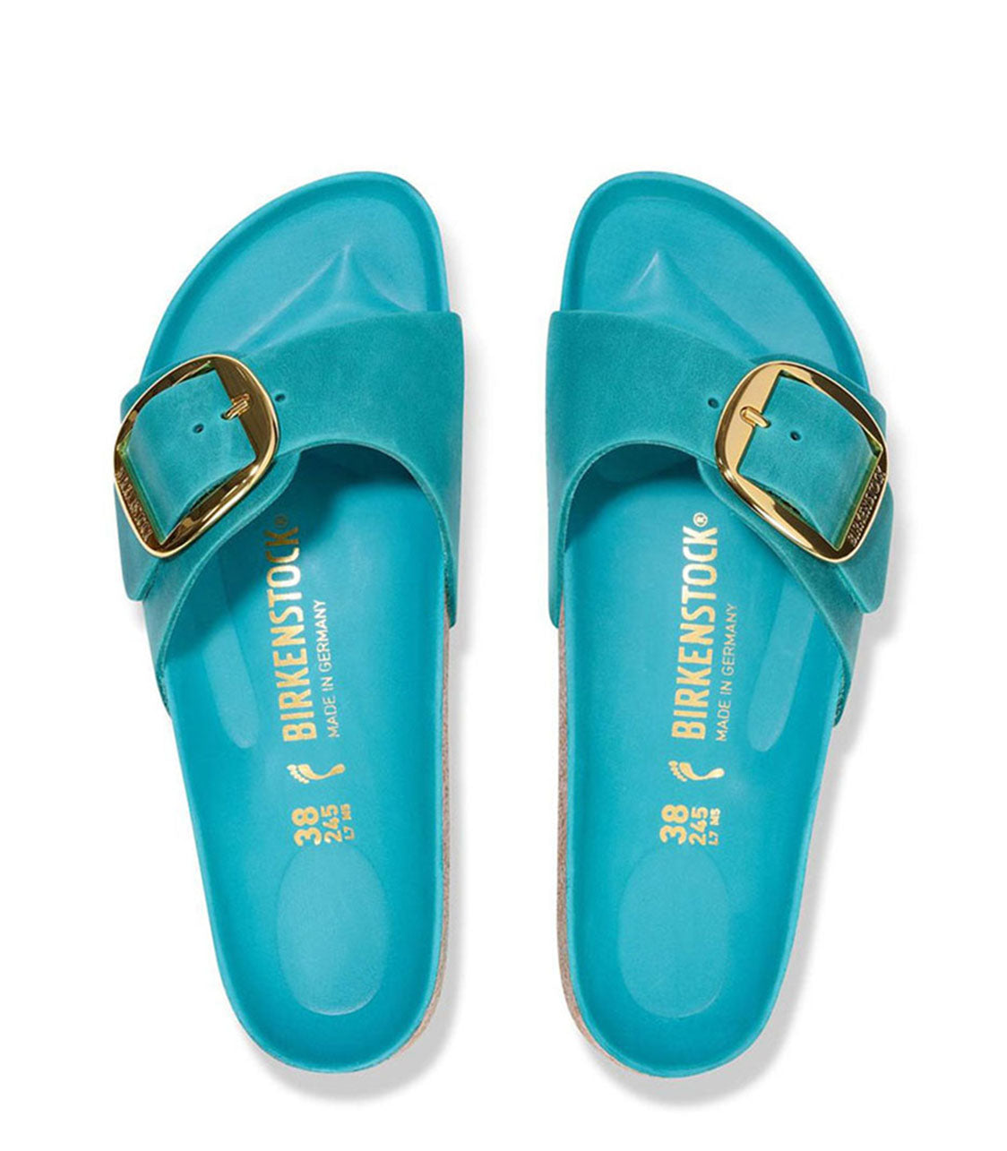 BIRKENSTOCK Madrid Big Buckle Womens Biscay Bay