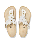 BIRKENSTOCK Gizeh Flower Embellishment Womens White