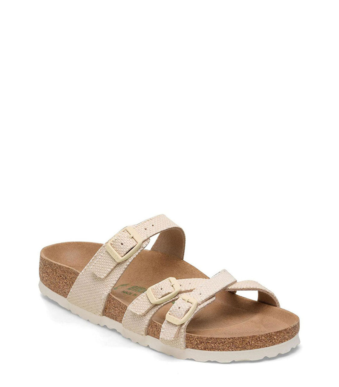BIRKENSTOCK Franca Rivet Logo Womens Eggshell