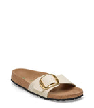 BIRKENSTOCK Madrid Big Buckle Rivet Logo Womens Eggshell