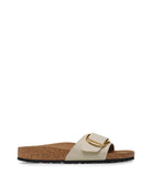 BIRKENSTOCK Madrid Big Buckle Rivet Logo Womens Eggshell