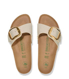 BIRKENSTOCK Madrid Big Buckle Rivet Logo Womens Eggshell