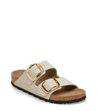 BIRKENSTOCK Arizona Big Buckle Rivet Logo Womens Eggshell