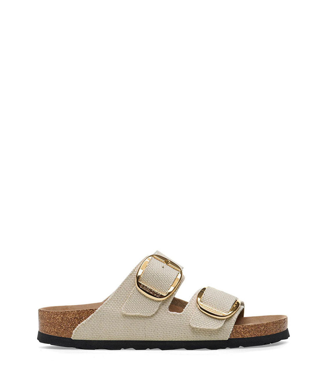 BIRKENSTOCK Arizona Big Buckle Rivet Logo Womens Eggshell