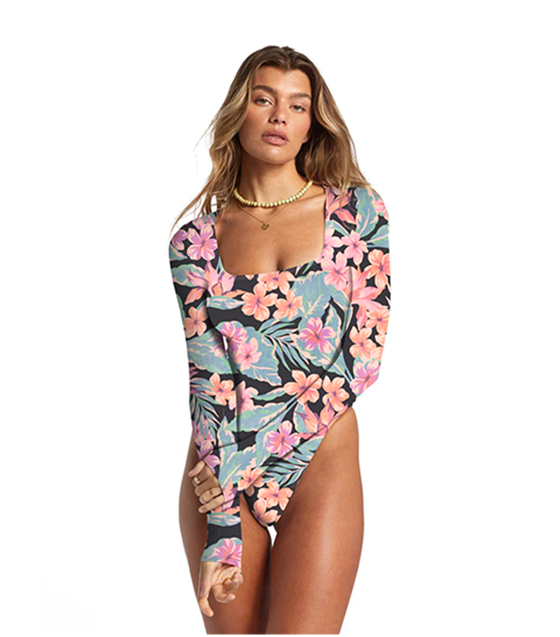 Nights In Paradise Bodysuit Women's Rashguard Bodysuit