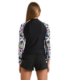 BILLABONG Peaceful Palms Ls Sunshirt Top