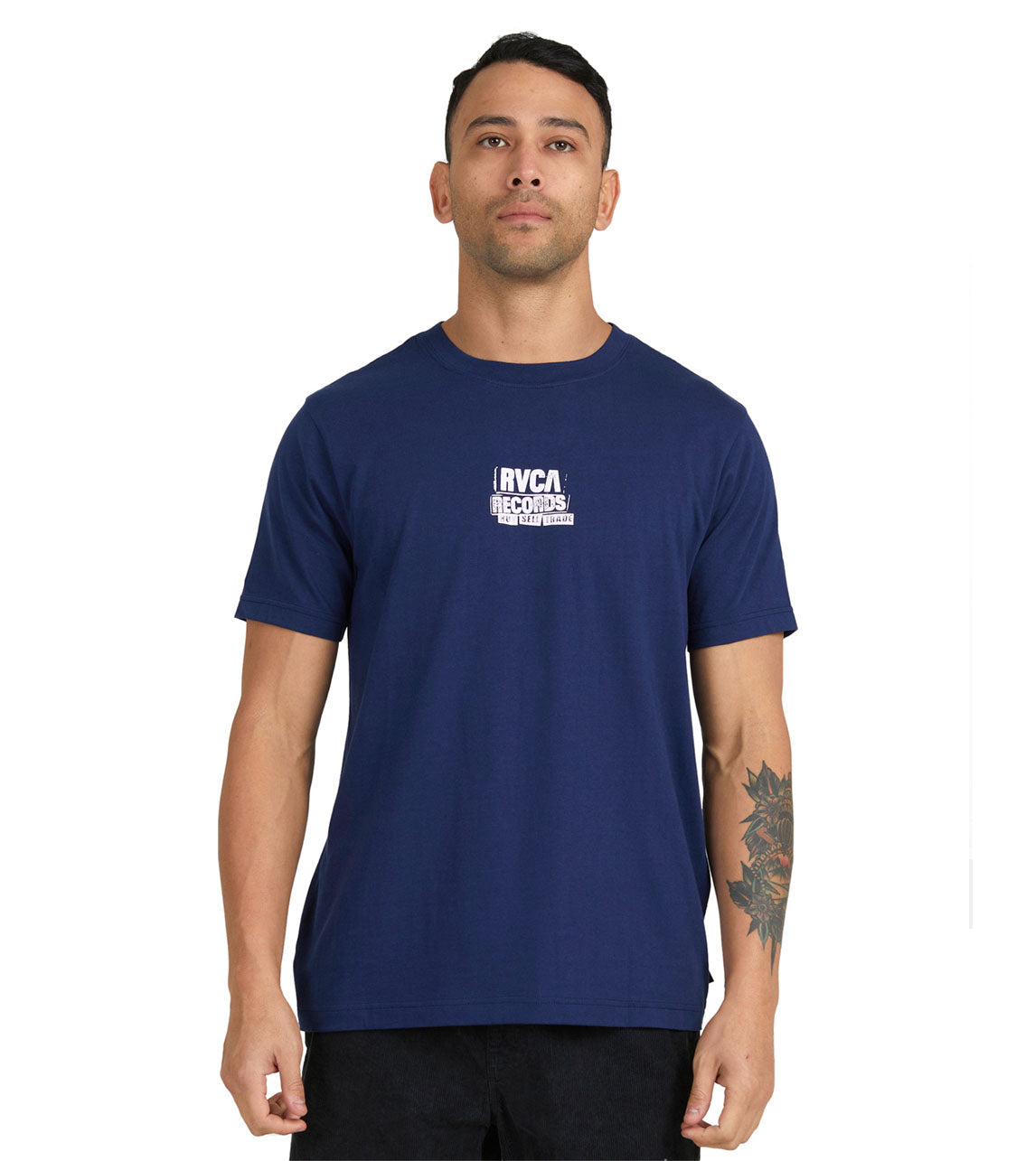 RVCA Vinyl  Club T-Shirt Mens