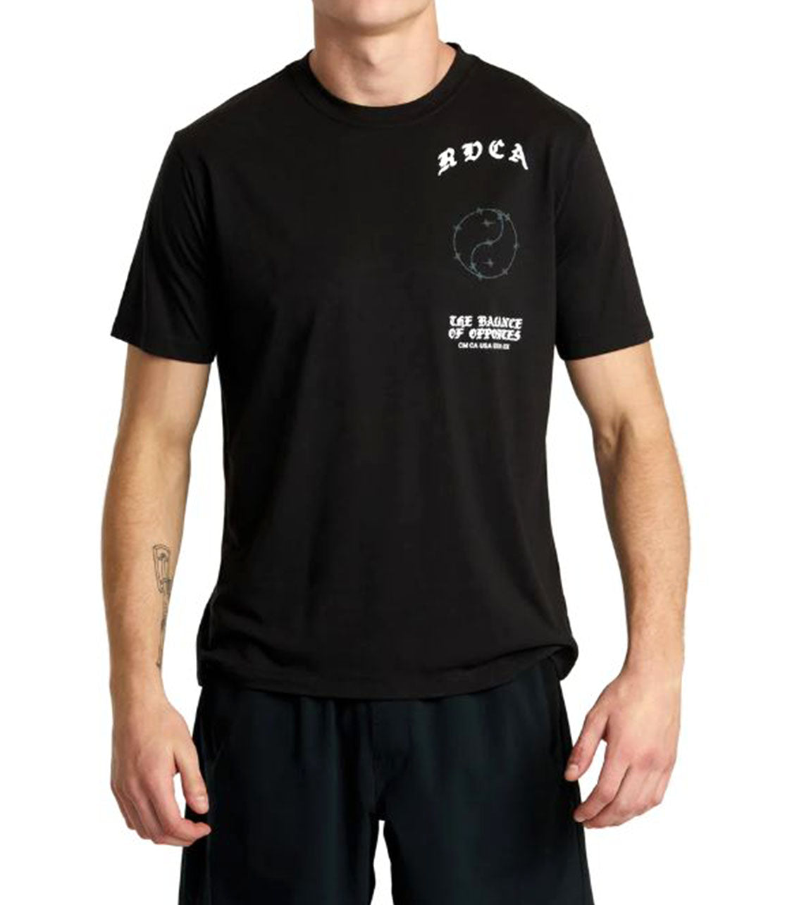 RVCA VA Barb Tee Mens