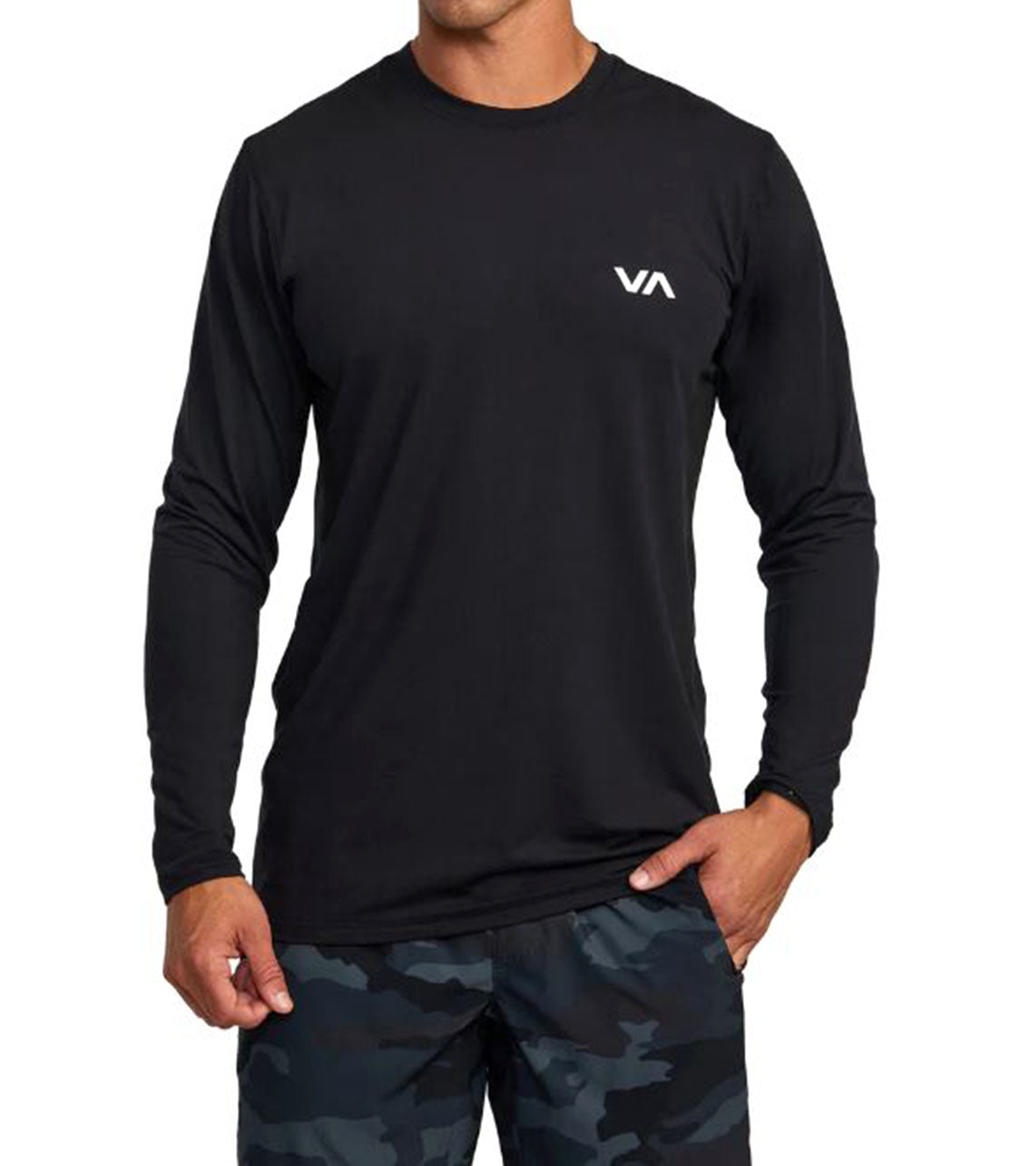 RVCA Sport Vent Long Sleeve Tee Mens